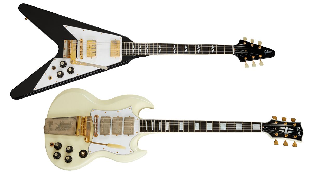 Gibson unveils Jimi Hendrix 1969 Flying V and 1967 SG Custom | Guitar World