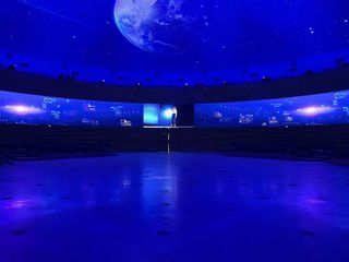 An event space and video walls brought to life by Extron.