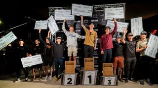 Final top 10 series winners for pro men celebrated shares in $250,000 prize purse, split equally with pro women's top 10