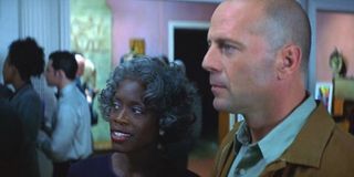 Mrs. Price with David in Unbreakable