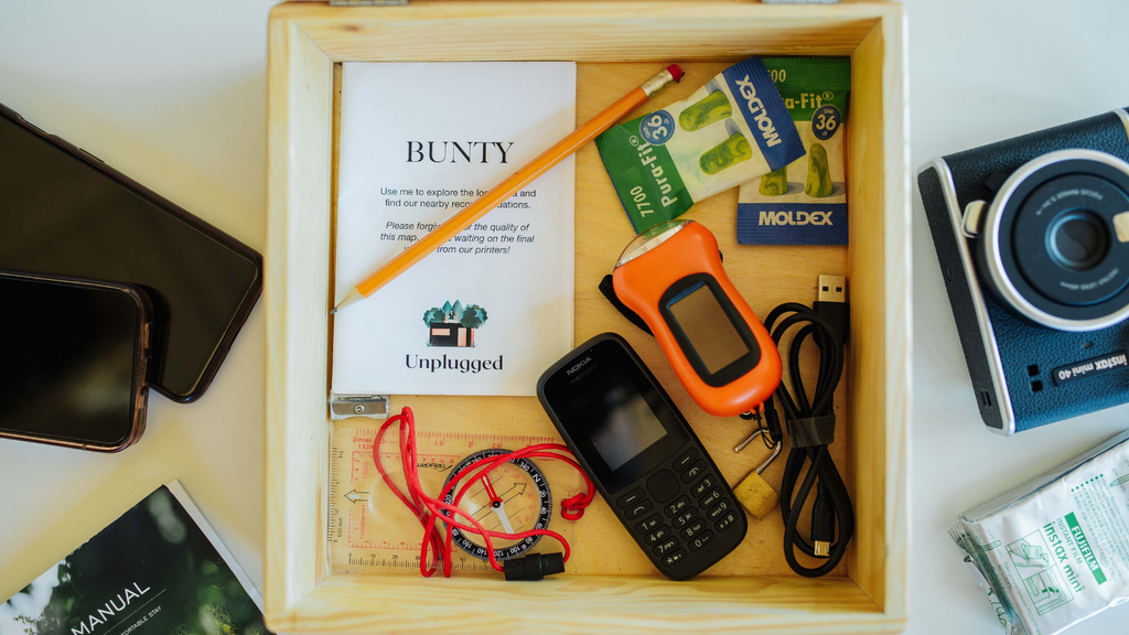 View of Unplugged: digital detox cabins offer an escape from the grid and the ...