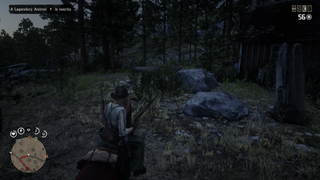 RDR2 Online - A legendary animal is nearby notification