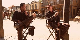 Brad Pitt and Leonardo DiCaprio in Once Upon a Time in Hollywood