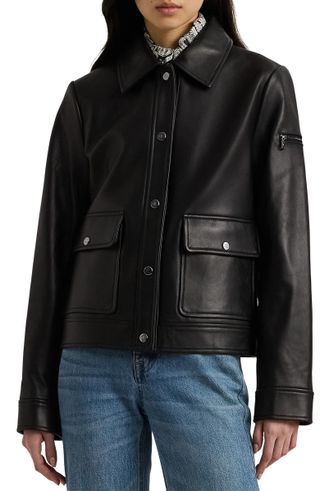 Lauren Ralph Lauren, Lederjacke