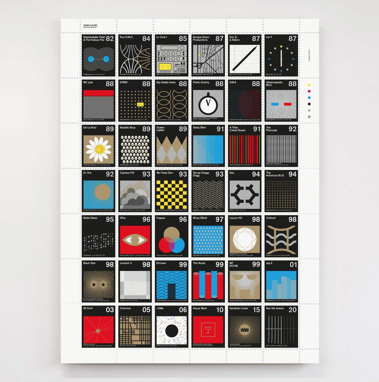 The hip-hop album classics artwork