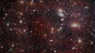 deep sky image of galaxies showing numerous galaxies and stars