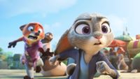 Nick Wilde and Judy Hopps in Zootopia 2 