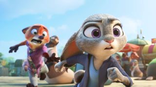 Nick Wilde and Judy Hopps in Zootopia 2