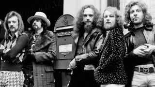 Jethro Tull – Barrimore Barlow, Jeffrey Hammond, Ian Anderson, Martin Barre, John Evan – in 1973