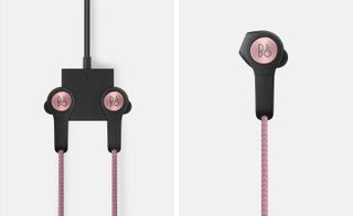 Wireless pink earphone