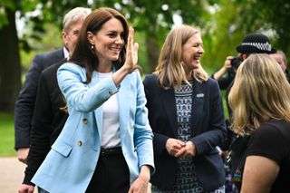 Kate Middleton in the Reiss blazer