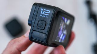 A photo of the GoPro Hero 12 Black being held in someone's hand