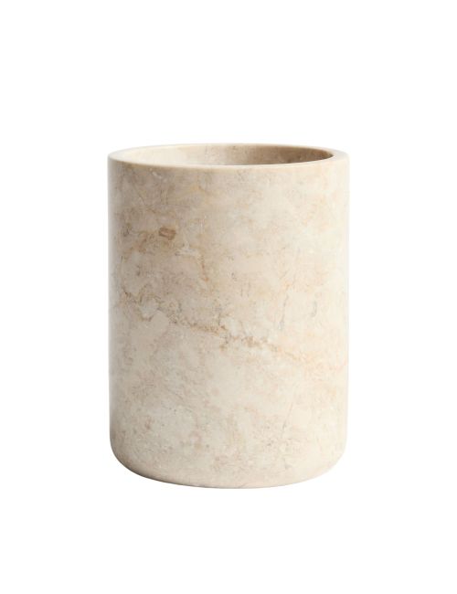 Beige Marble Utensil Holder