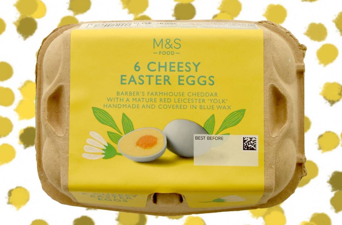 Marks and Spencer have launched mini cheese Easter eggs GoodtoKnow