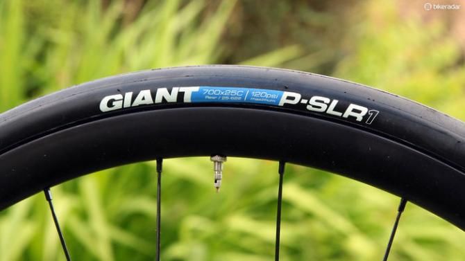 Most of the Giant Defy and Liv Avail models will come with house-brand wheels featuring 30mm-deep rims and relatively generous 17mm internal widths to better support higher-volume rubber