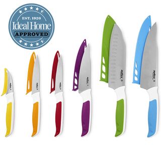 Zyliss Comfort 6 Piece Knife Set with Ideal Home approved logo