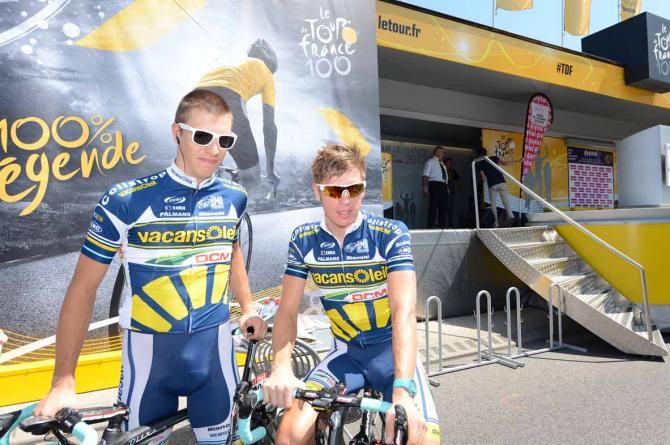 Brothers in arms. Danny and Boy Van Poppel of Vacansoleil-DCM.