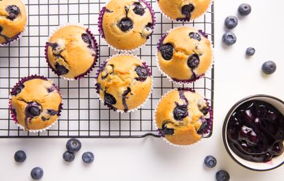 Blueberry orange muffins