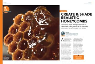 Create realistic honey materials