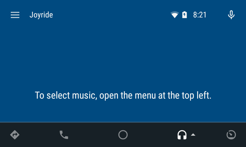 Joyride on Android Auto