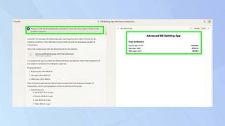Claude bill-splitting app amount owed roundup 