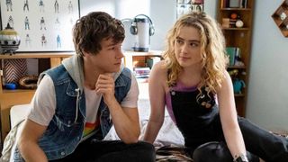 Kyle Allen and Kathryn Newton in "The Map of Tiny Perfect Things"