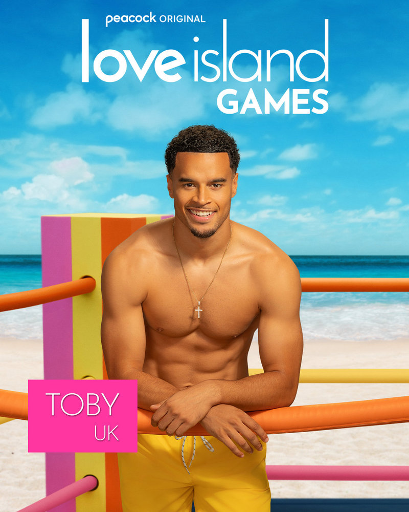 Toby from 'Love Island Games' season 2.