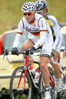 German road race champion Martin Reimer was one of the most active riders on the stage.