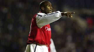 20 Jan 2002: Sol Campbell of Arsenal during the FA Barclaycard Premiership match between Leeds and Arsenal at Elland Road, Leeds. DIGITAL IMAGE \ Mandatory Credit: Gary M Prior/ Getty Images