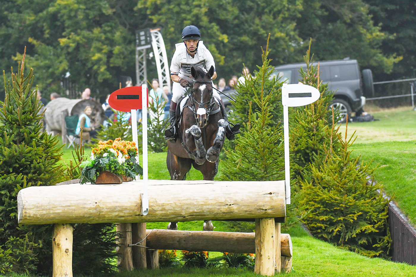 Harry Meade and Cavalier Crystal at Burghley