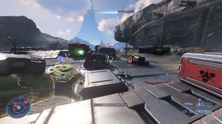 Halo Infinite campaign grappleshot grabbing coil