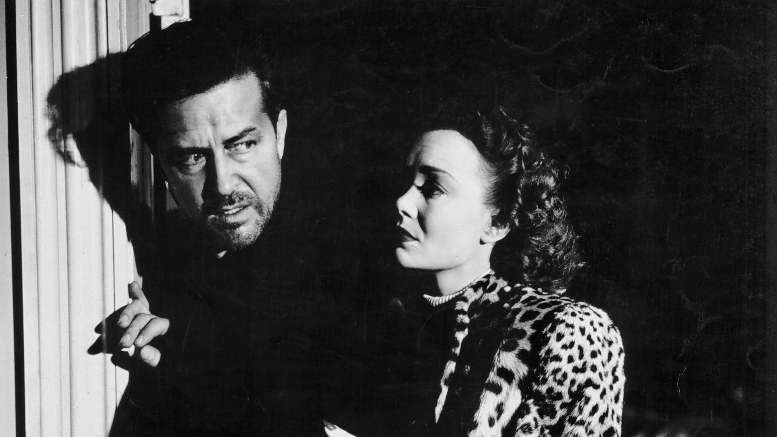 Ray Milland and Jane Wyman in The Lost Weekend