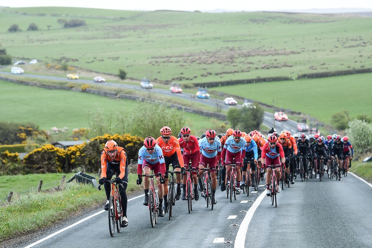 CCC Team and Katusha-Alpecin lead the peloton