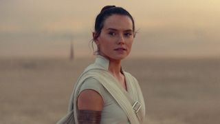 Rey in the final scene of The Rise of Skywalker