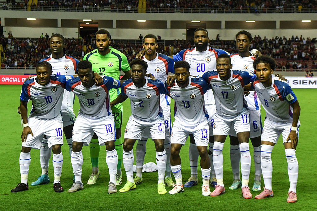 Haiti World Cup 2026 squad: Haiti&#039;s players pose for a team photo ahead of the 2026 FIFA World Cup Concacaf qualifier football match between Costa Rica and Haiti at the National Stadium in San Jose on September 9, 2025.