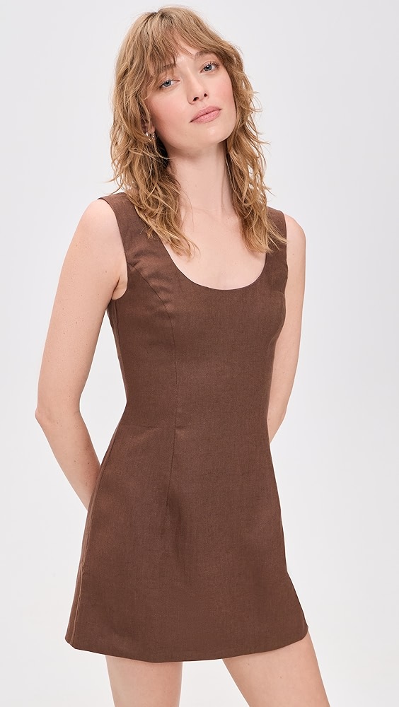 Reformation Franceska Linen Dress