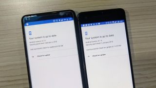 We tested the Pixel phones with and without the Visual Core chipset.