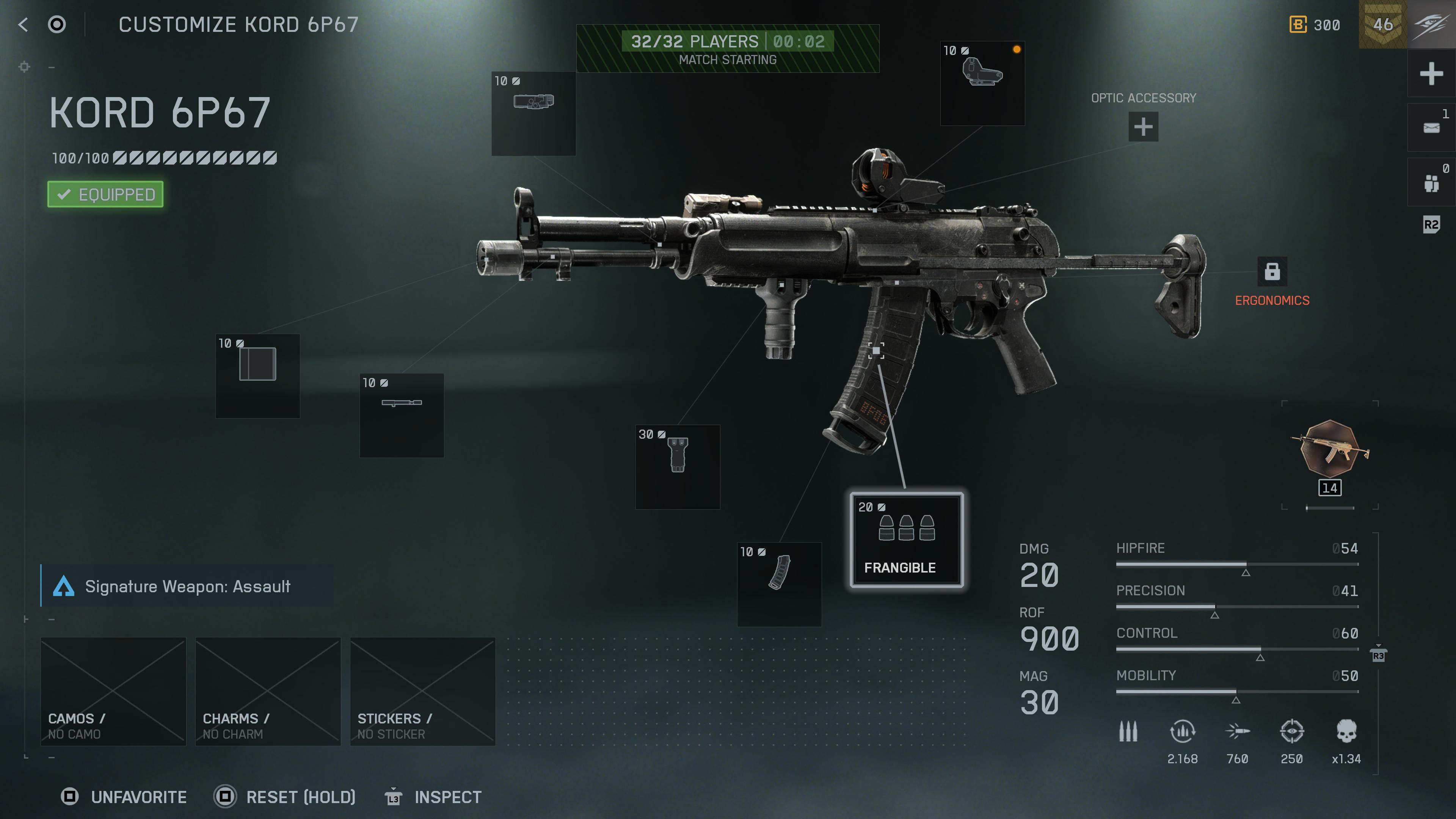 The Kord 6P67, the best Battlefield Redsec assault rifles