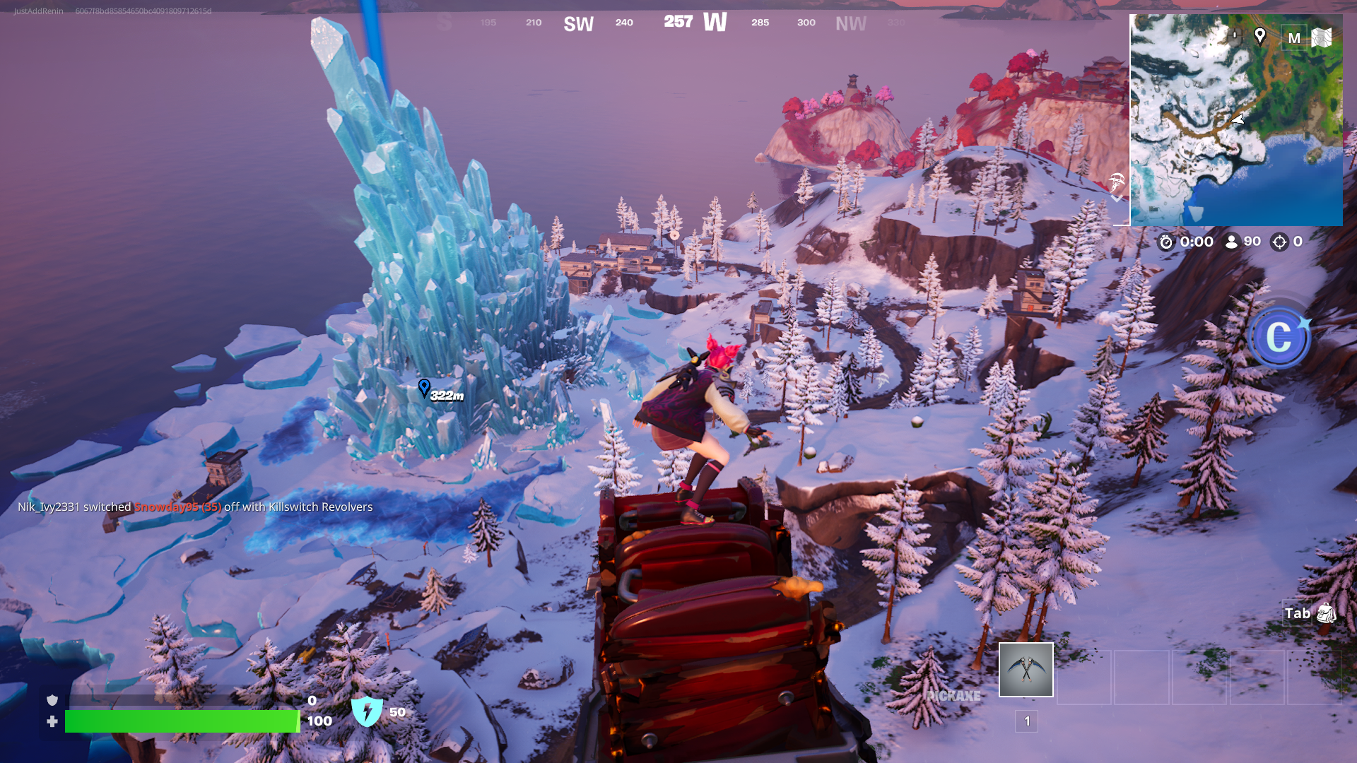 Fortress of Solitude in Fortnite