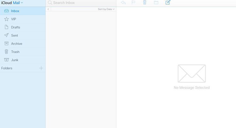 There are no in-program ads to clutter your iCloud email inbox.