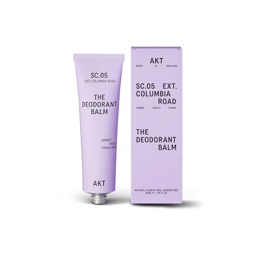 Akt, the Deodorant Balm. Award Winning, Multi-Use, Natural Deodorant. Plastic Free. Gender Free. Aluminium Free. 100% Effective — 1 Tube Lasts Up to 3 Months. Sc.05 Columbia Road. 50ml