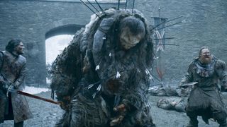 Wun Wun the giant in The Battle Of The Bastards on HBO's Game Of Thrones