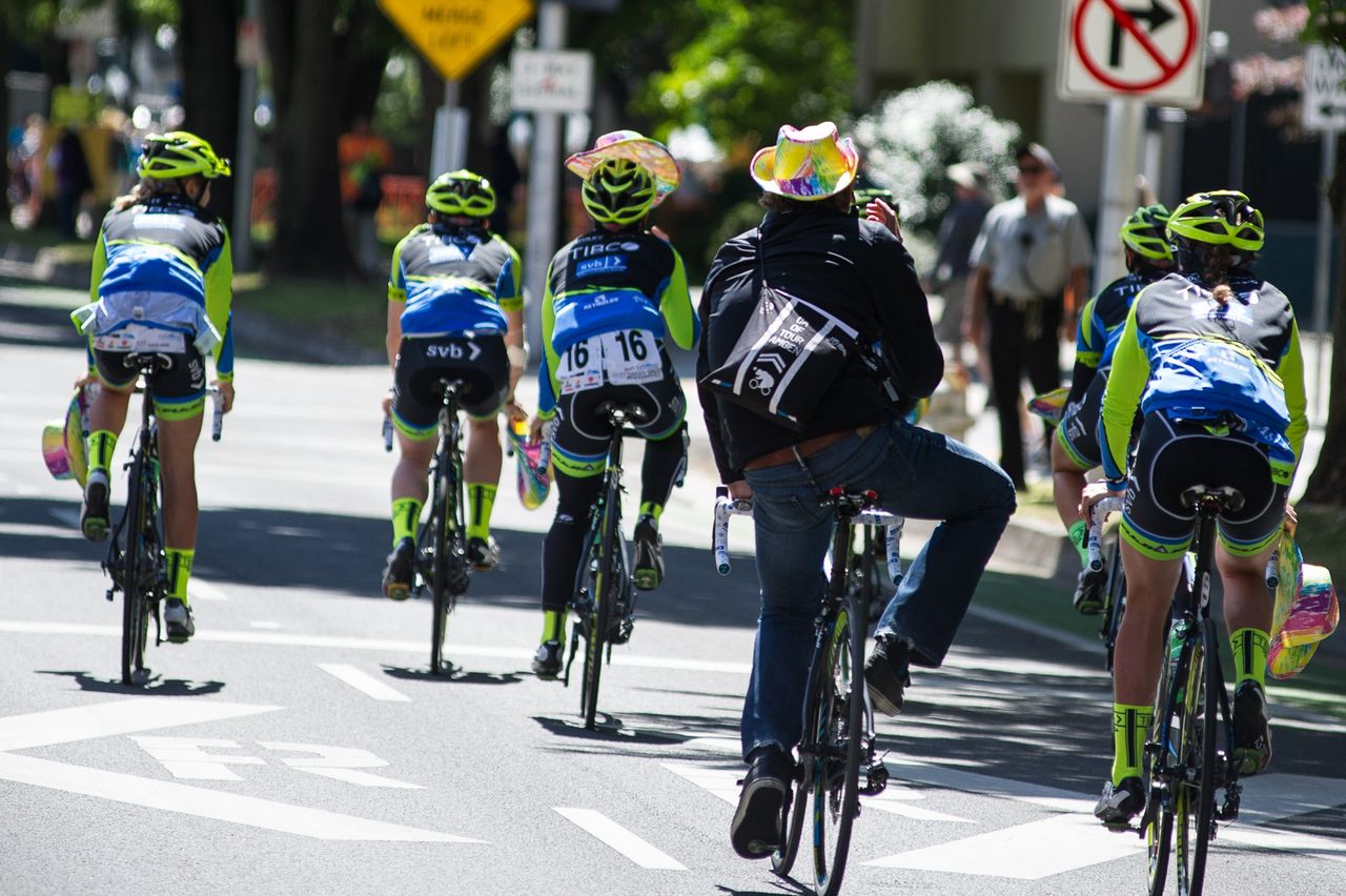 Team TIBCO rolls back to the team hotel