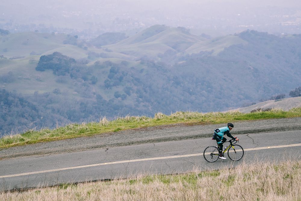 A 303 Project rider enjoys the California terrain