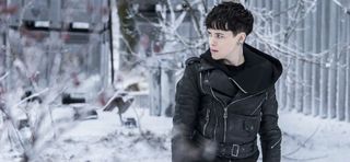 The Girl In The Spider's Web Claire Foy as Lisbeth Salander in the snow