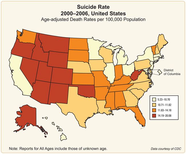 Where is the Suicide Belt | Causes of Suicide | Live Science