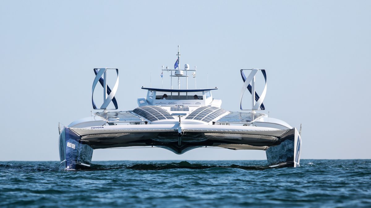 Toyota sends the world's first hydrogenpowered ship on a sixyear voyage TechRadar