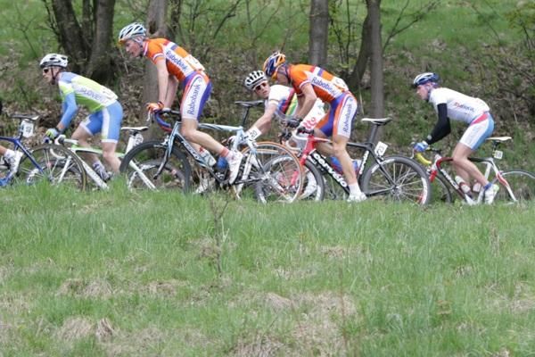 A break of six got away early in the stage.