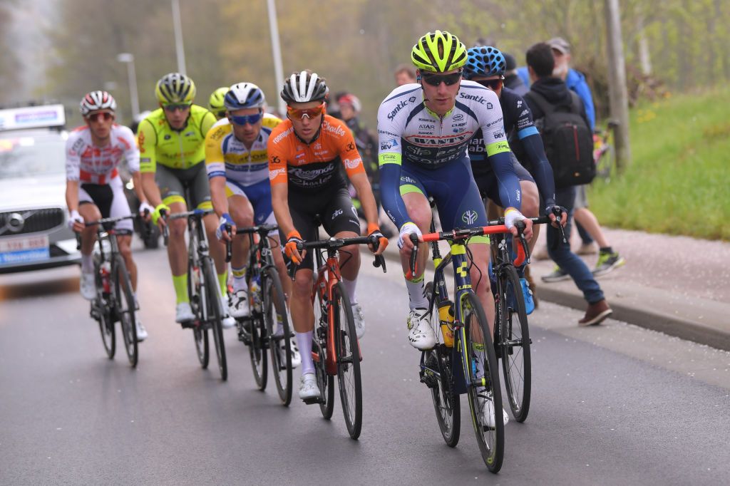 The breakaway in the Brabantse Pijl