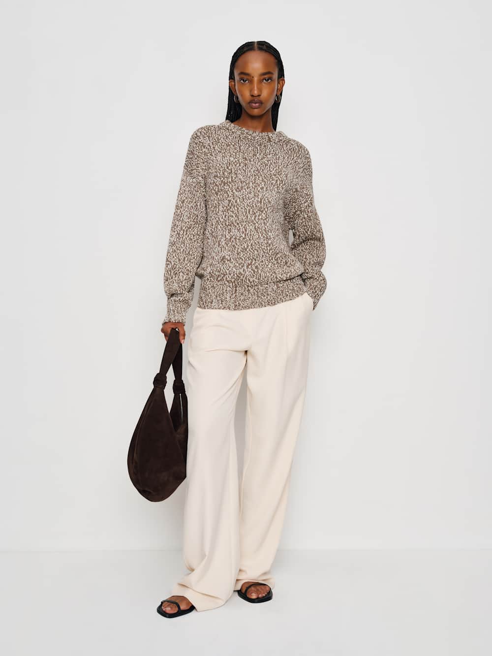 Finley Oversized Cotton Crew